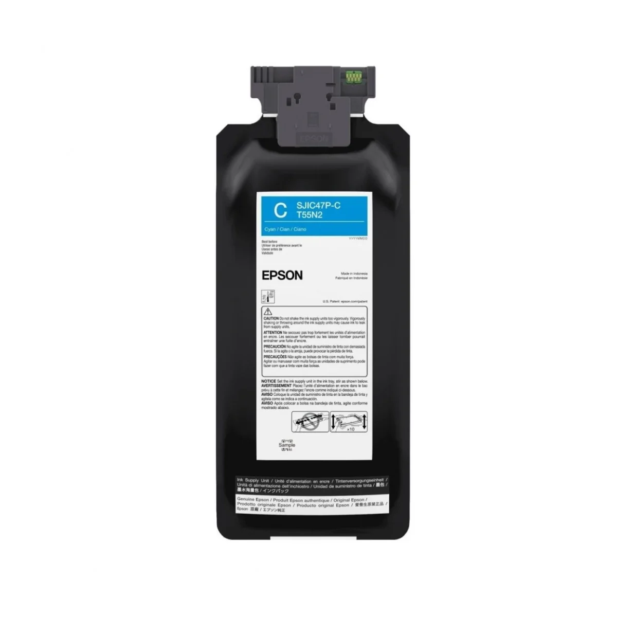 epson cartucho cian 480ml c13t55n220