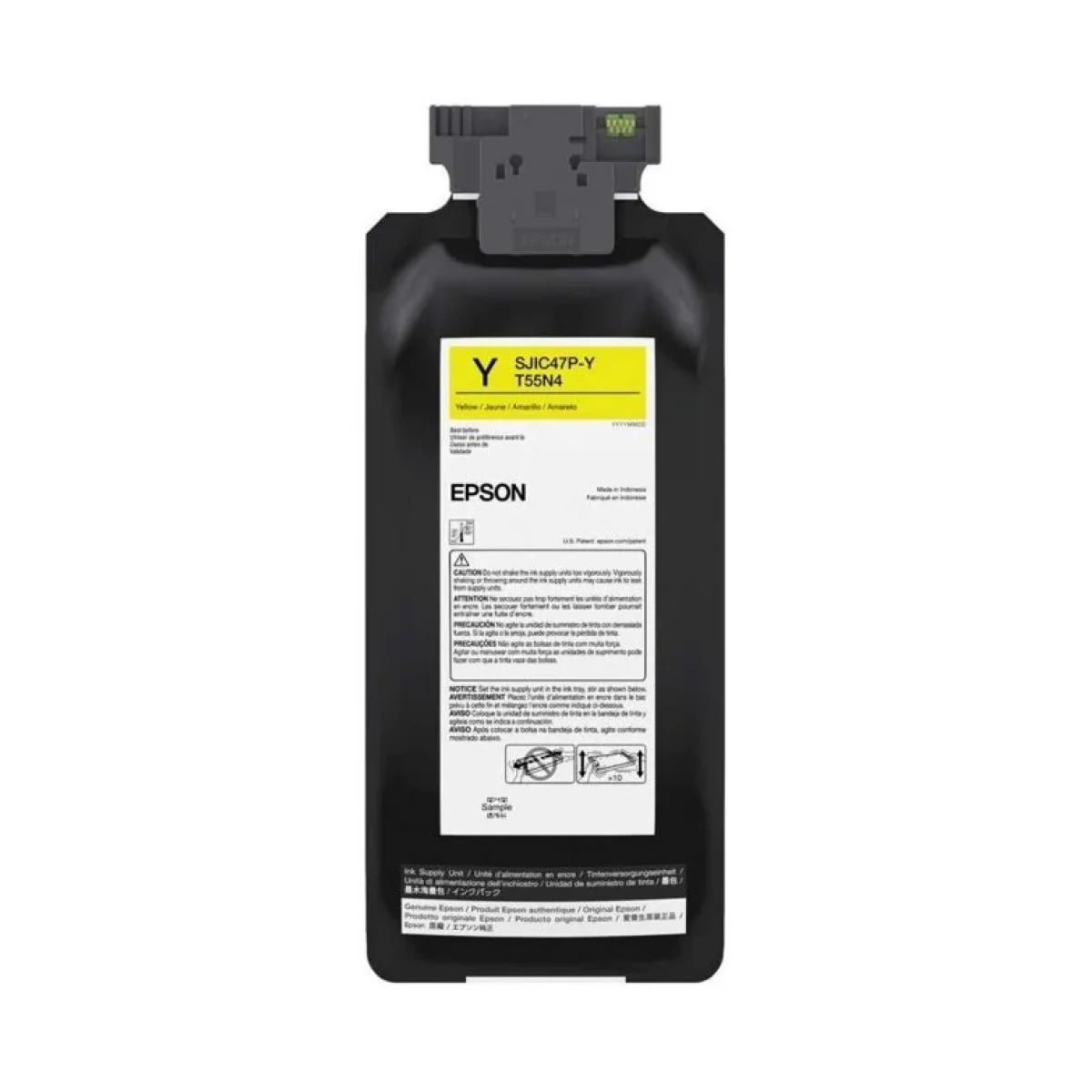 epson cartucho amarillo para c13t55n420