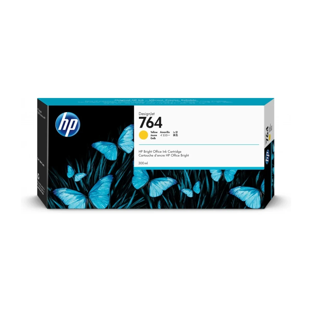 Cartucho De Tinta Hp 764 Amarillo Original C1Q15A C1Q15A