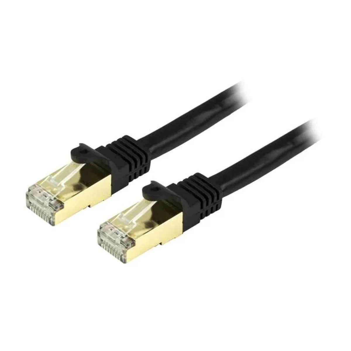 Cable de Red StarTechcom Cat6a RJ 45 36M Negro C6ASPAT12BK