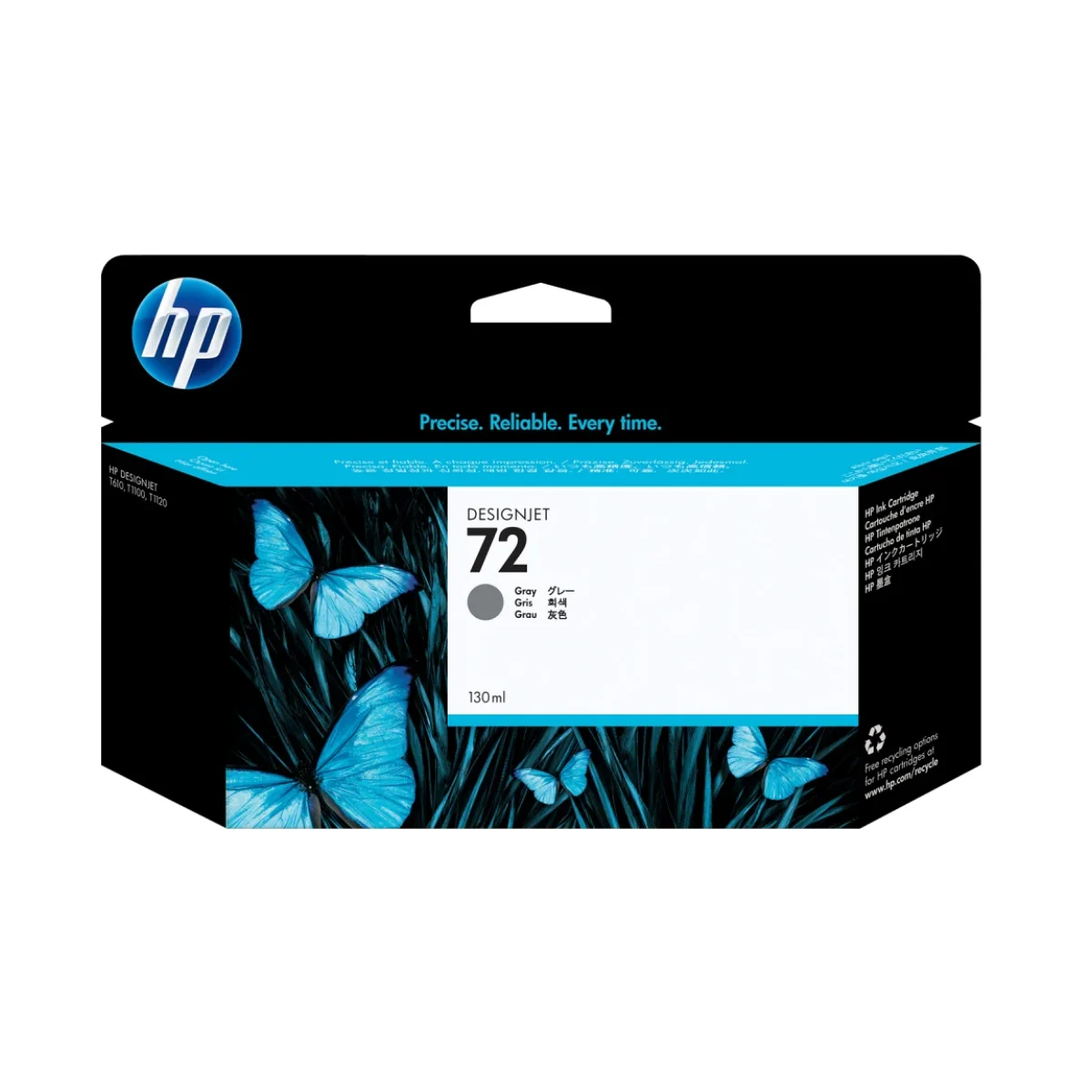 Cartucho De Tinta Hp 72 Gris Original C9374A C9374A