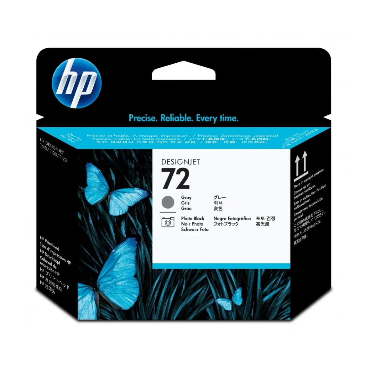 Cabezal De Impresion Hp 72 Negro Fotografico Gris Original C9380A C9380A