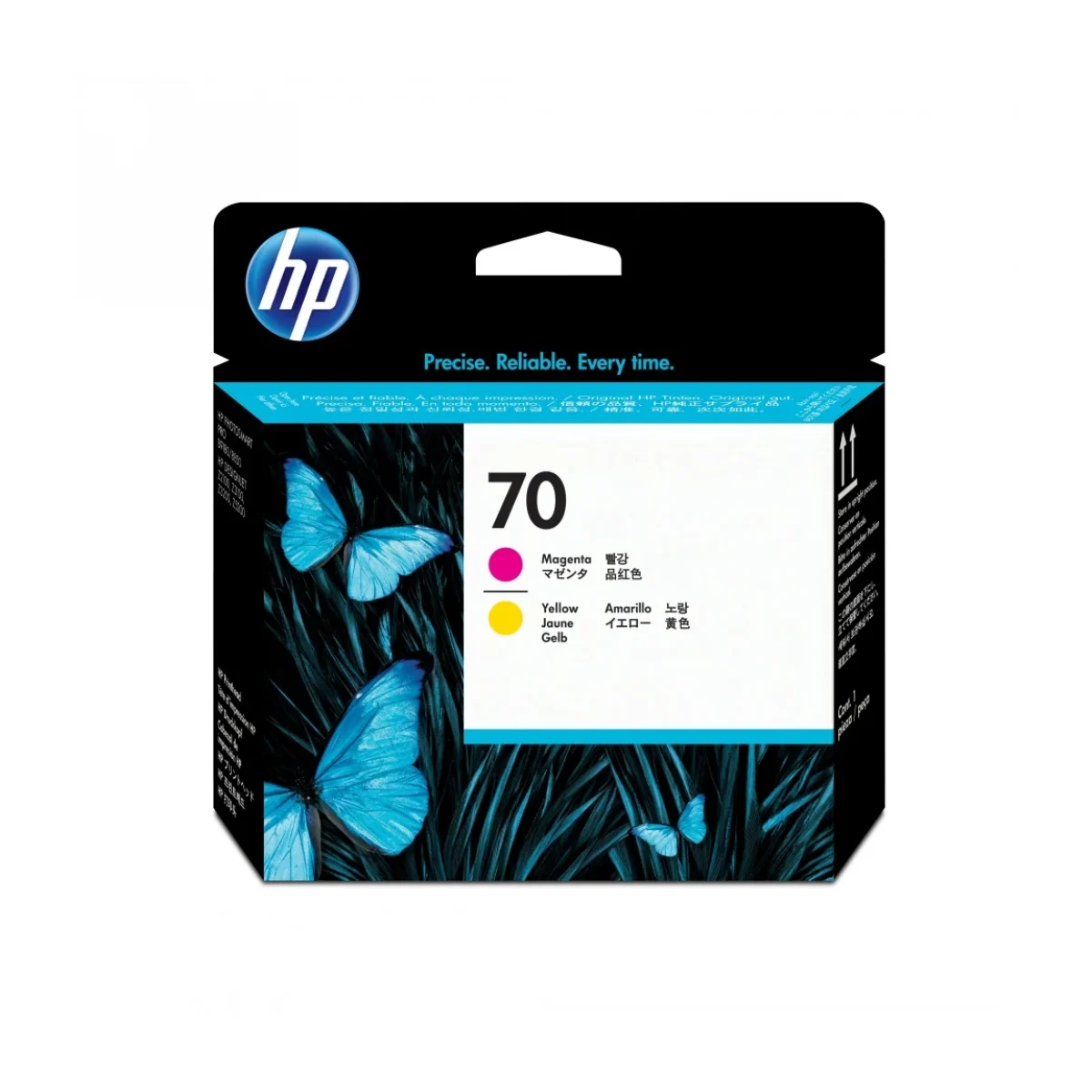 Cabezal De Impresion Hp 70 Magenta Amarillo Original C9406A C9406A
