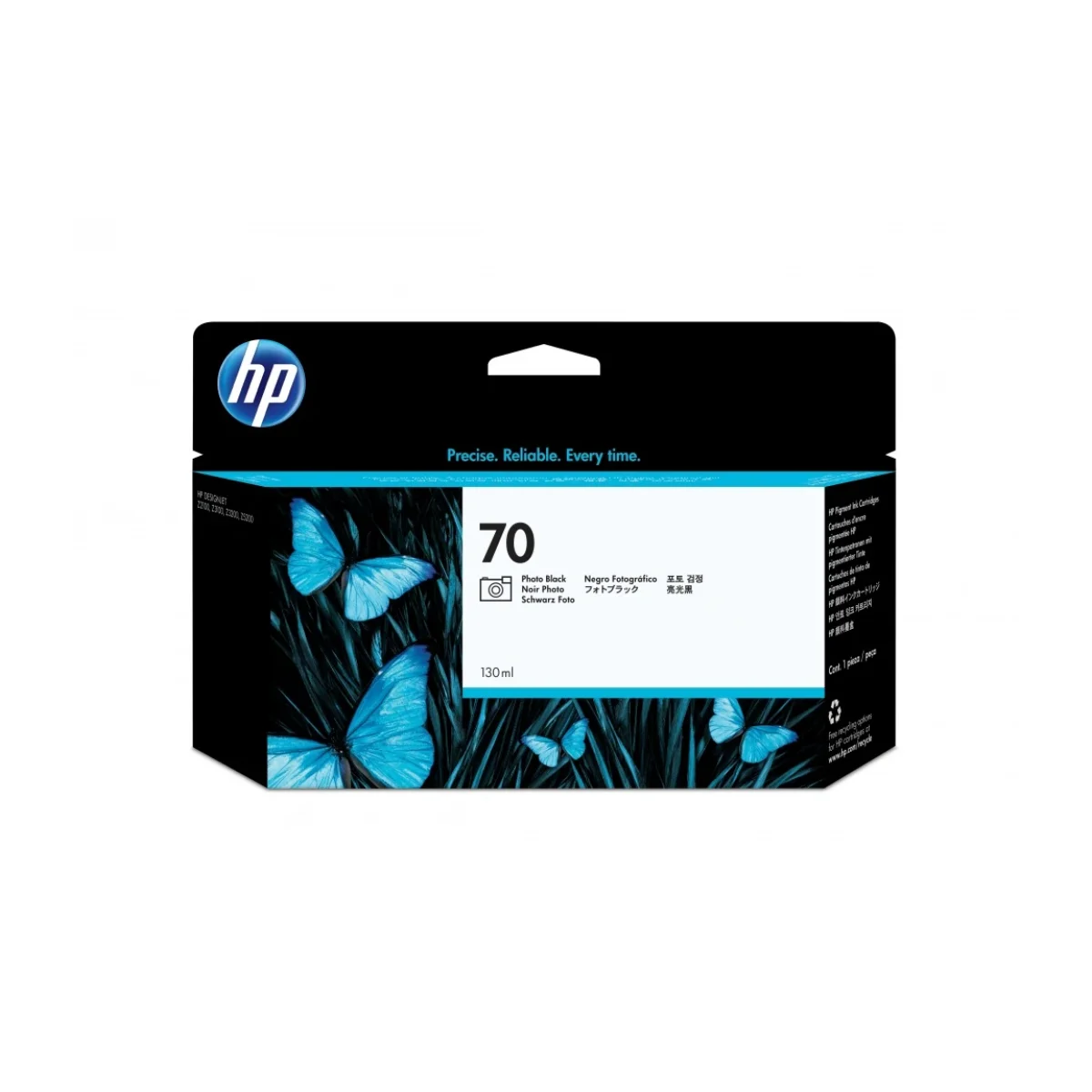 Cartucho de Tinta HP 70 Negro Fotografico Original C9449A C9449A