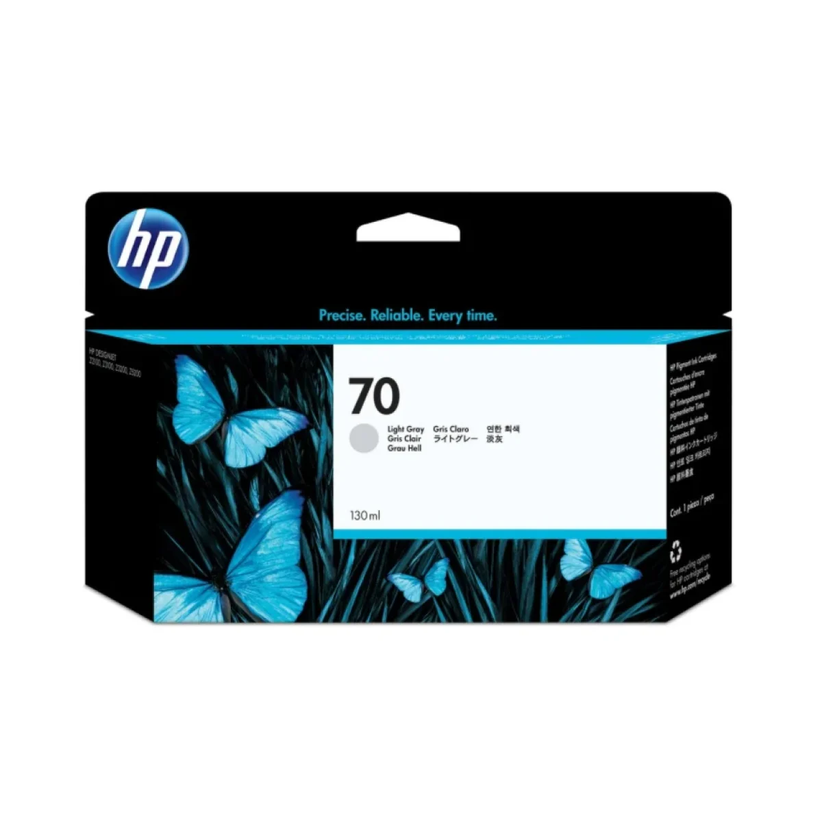 Cartucho De Tinta Hp 70 Gris Claro Original C9451A C9451A