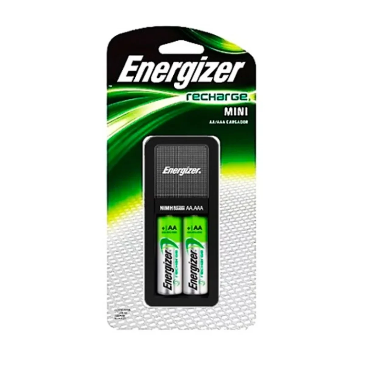 Cargador Energizer CH2PC3 Hasta 2 Pilas AA o AAA C CARENERCH2PC2