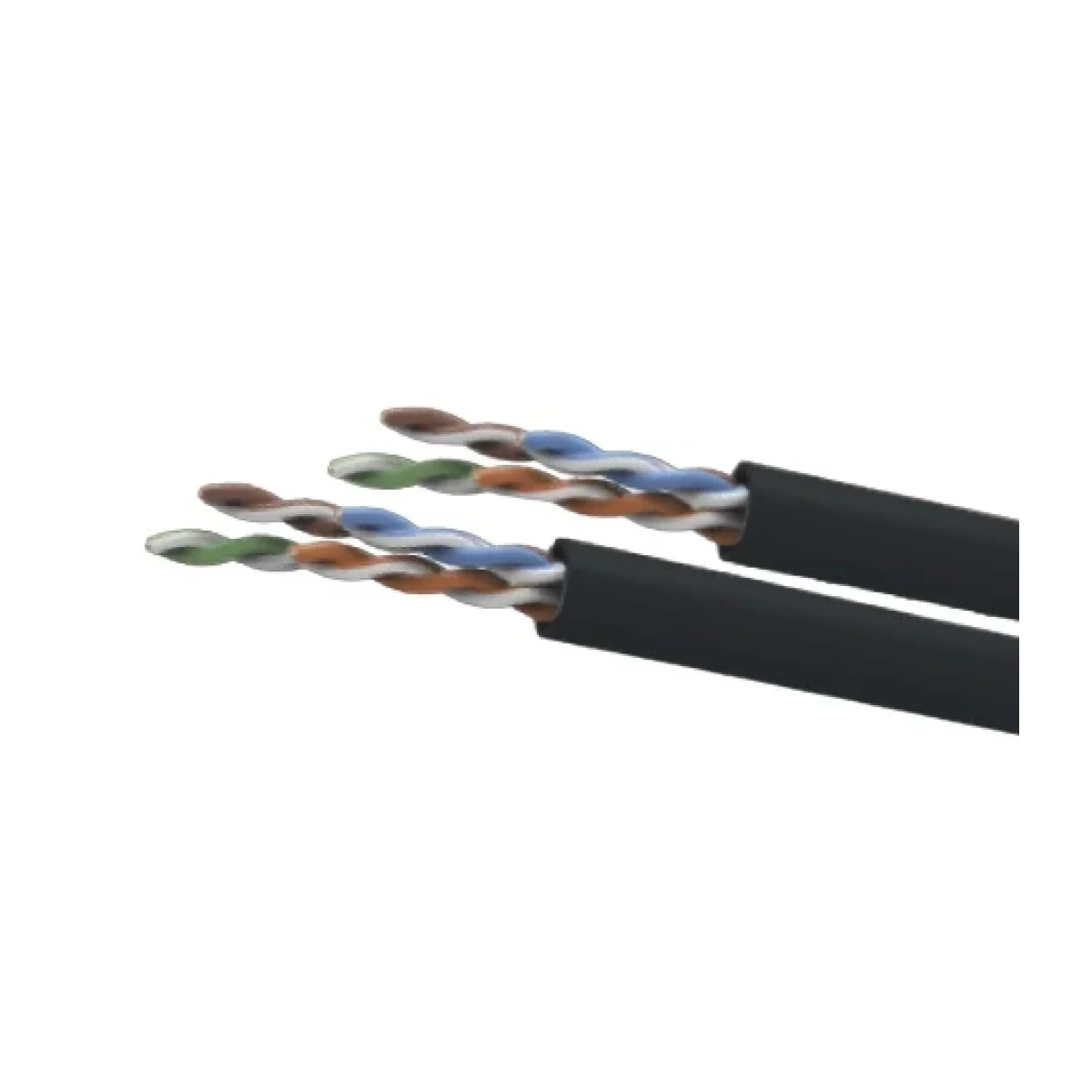 Bobina WAM Cat5e 305M 24 AWG Negro CAT5E OUT NEGRO