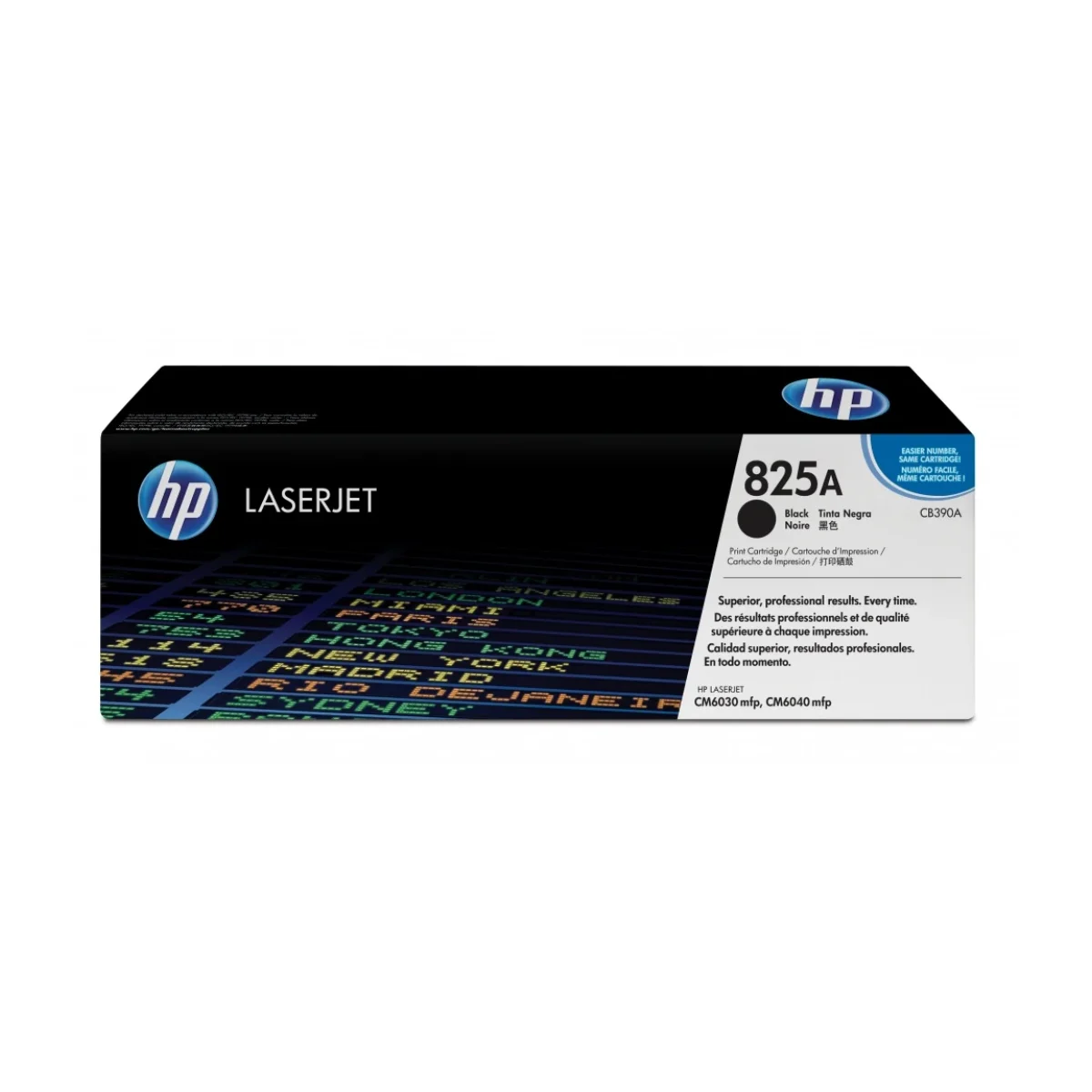 Cartucho de Toner HP 825A Negro LaserJet Original CB390A CB390A