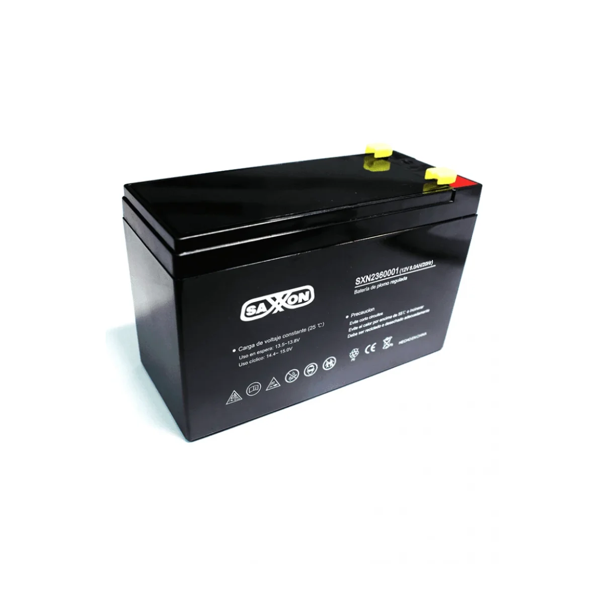 Bateria de Respaldo SAXXON CBAT8AH 12V 8Ah CBAT8AH CBAT8AH