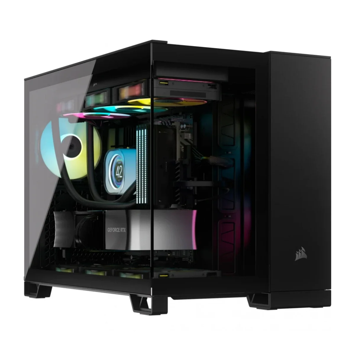 Gabinete Gamer Corsair iCUE LINK 2500X RGB Micro T CC 9011267 WW
