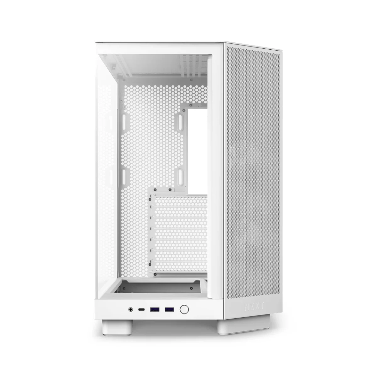 Gabinete NZXT H6 Flow RGB Media Torre ATXMicro ATX CC H61FW R1