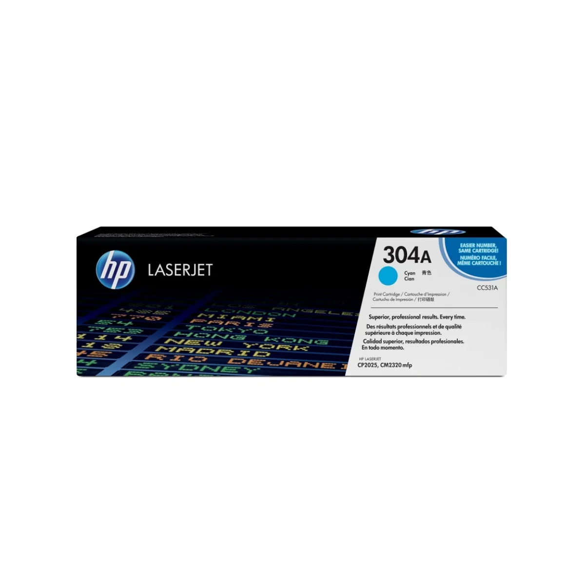 Cartucho de Toner HP 304A Cian CC531A