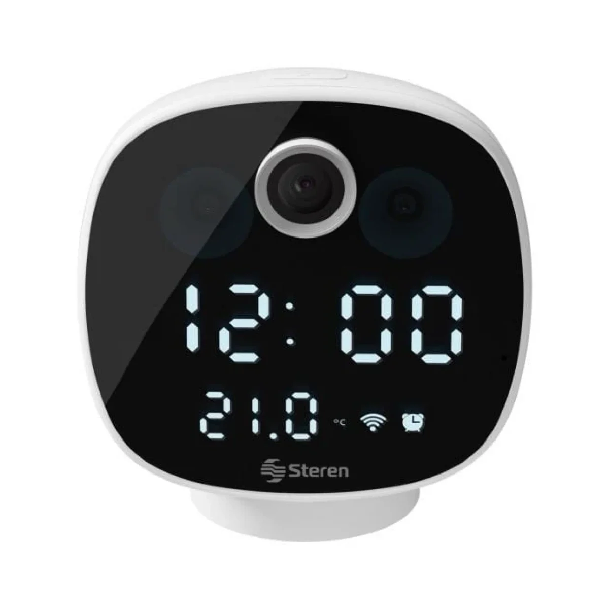 Cámara de Seguridad Steren CCTV-214 2MP Full HD Wi-Fi con Reloj Digital