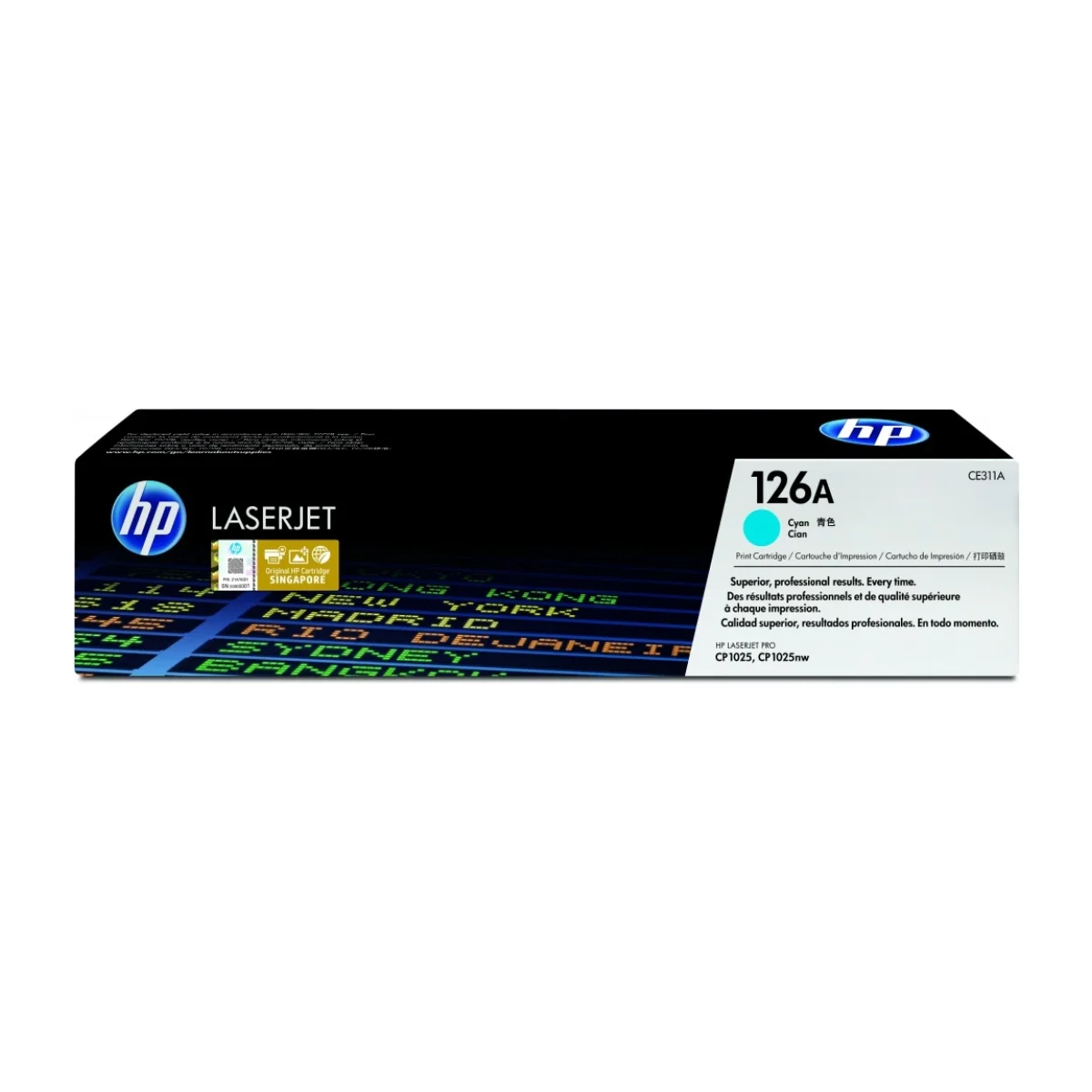 Cartucho De Toner Hp 126A Cian Laserjet Original Ce311A CE311A