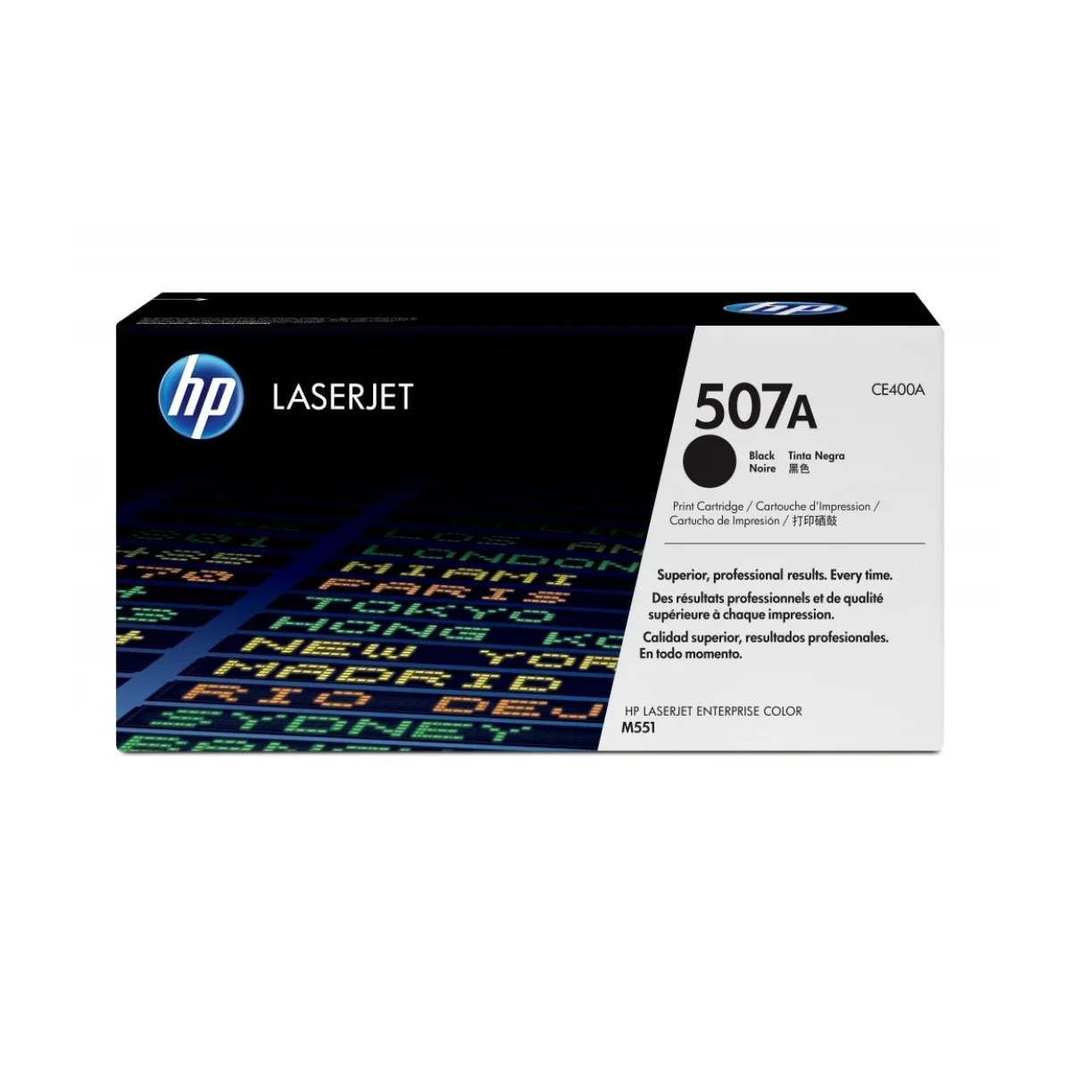 Cartucho de Toner HP 507A Negro LaserJet Original CE400A CE400A
