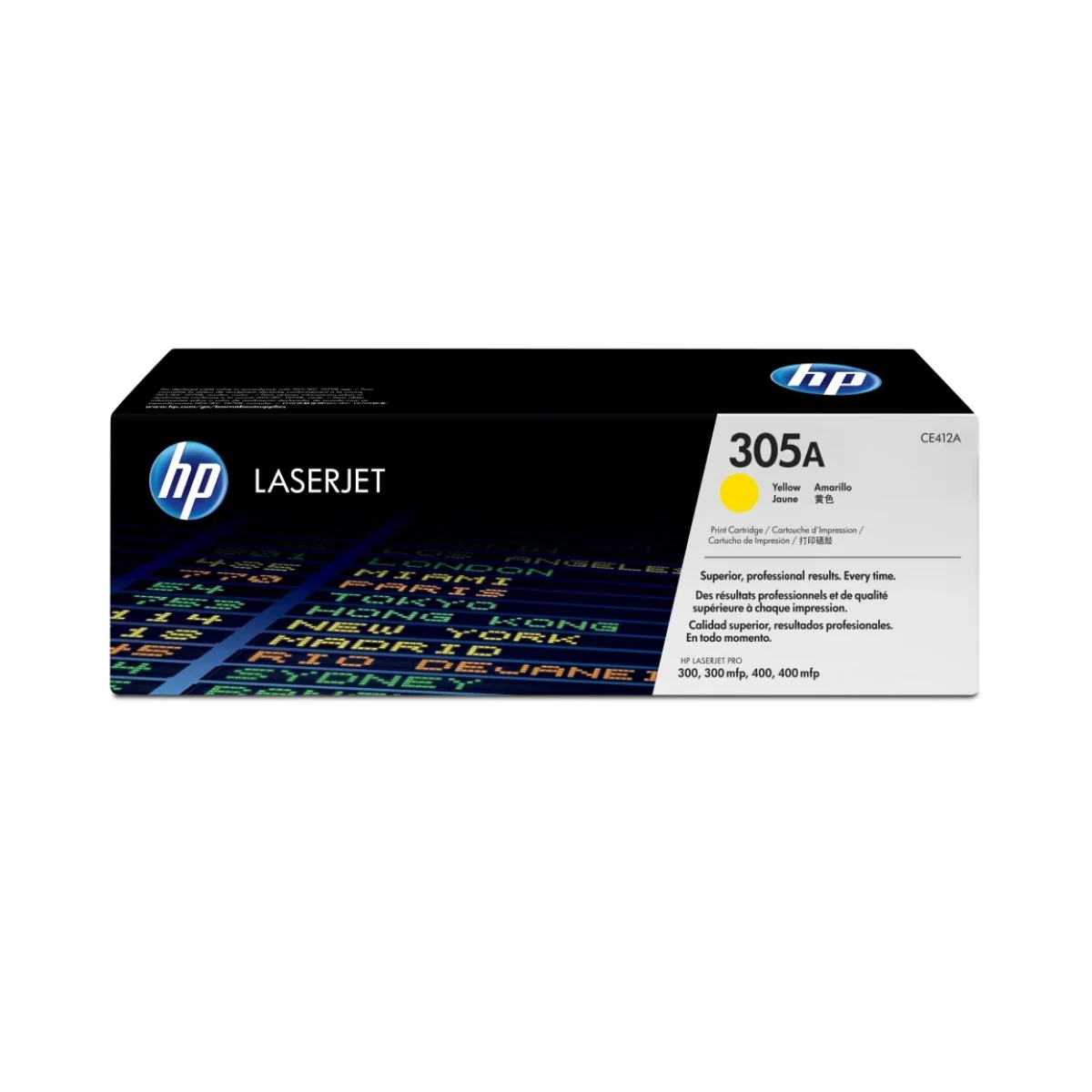 Cartucho De Toner Hp 305A Amarillo Laserjet Original Ce412A CE412A