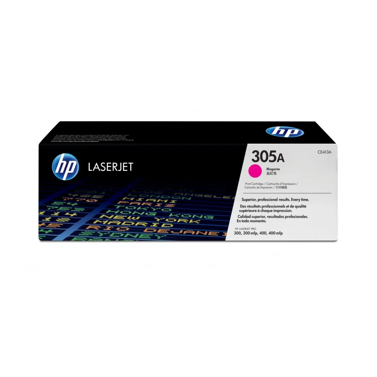 Cartucho De Toner Hp 305A Magenta Laserjet Original Ce413A CE413A