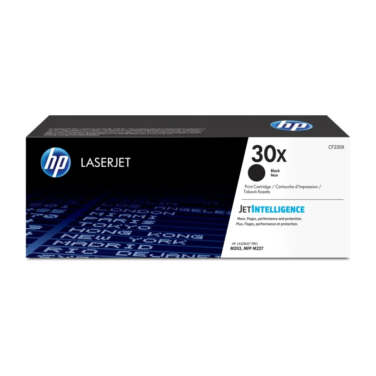 Cartucho De Toner Hp 30X Negro Alto Rendimiento Laserjet Original Cf230X CF230X