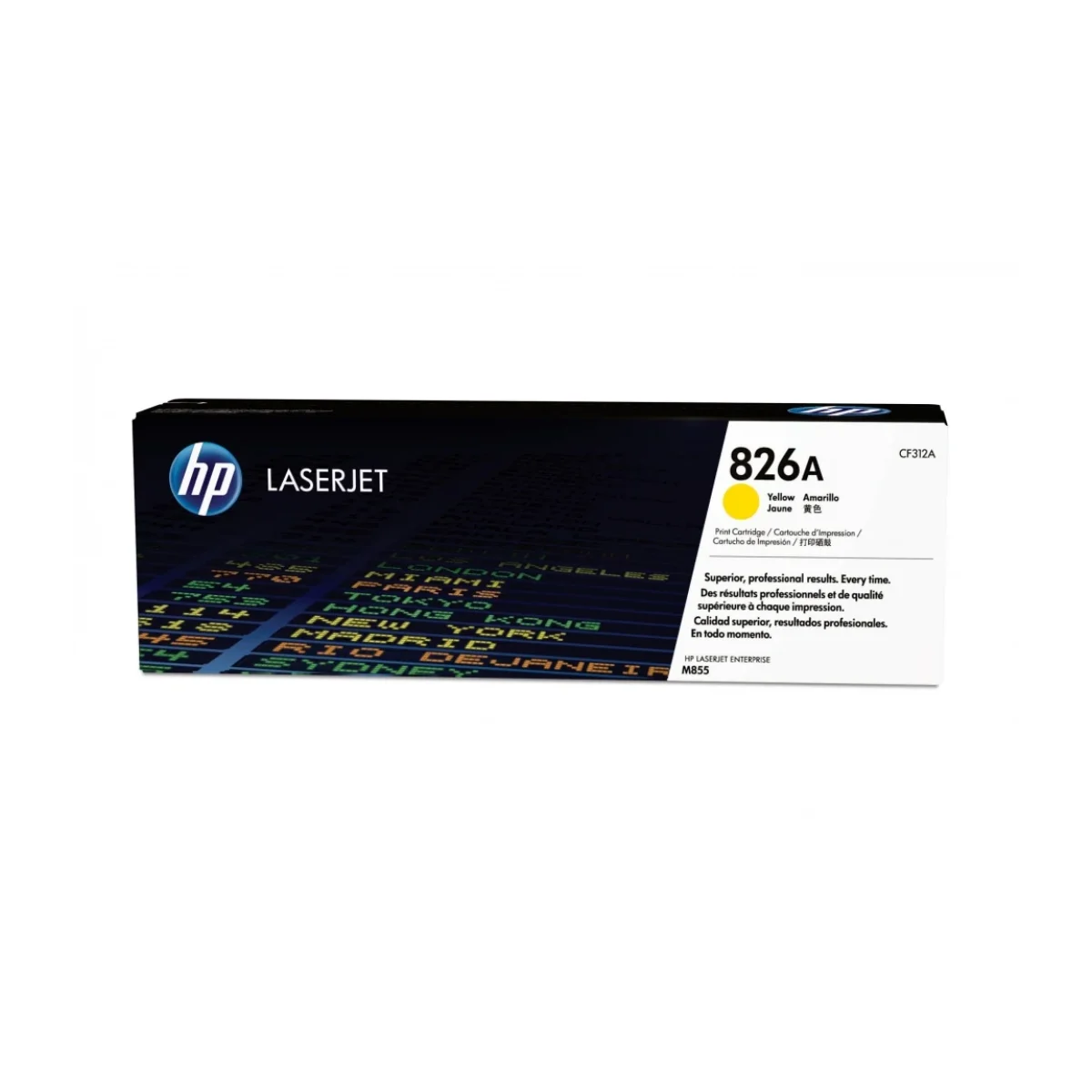 Cartucho de Toner HP 826A Amarillo LaserJet Original CF312A CF312A