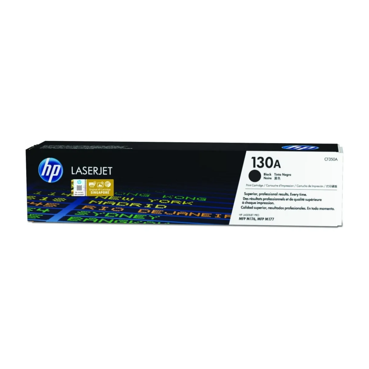 Cartucho De Toner Hp 130A Negro Laserjet Original Cf350A CF350A