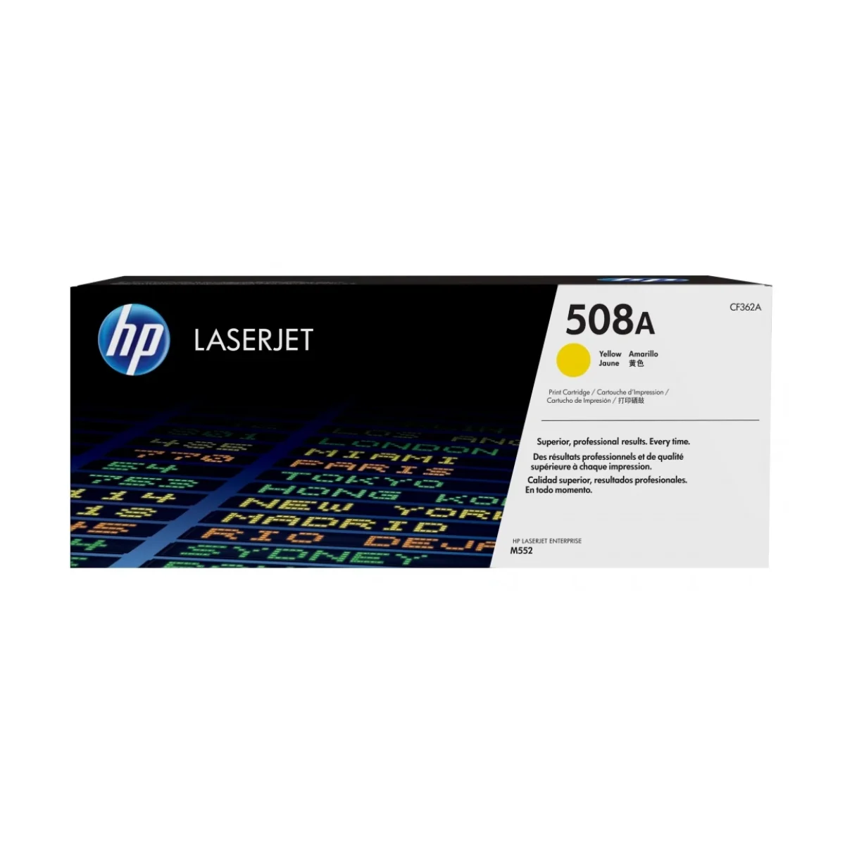 Cartucho de Toner HP 508A Amarillo LaserJet Original CF362A CF362A