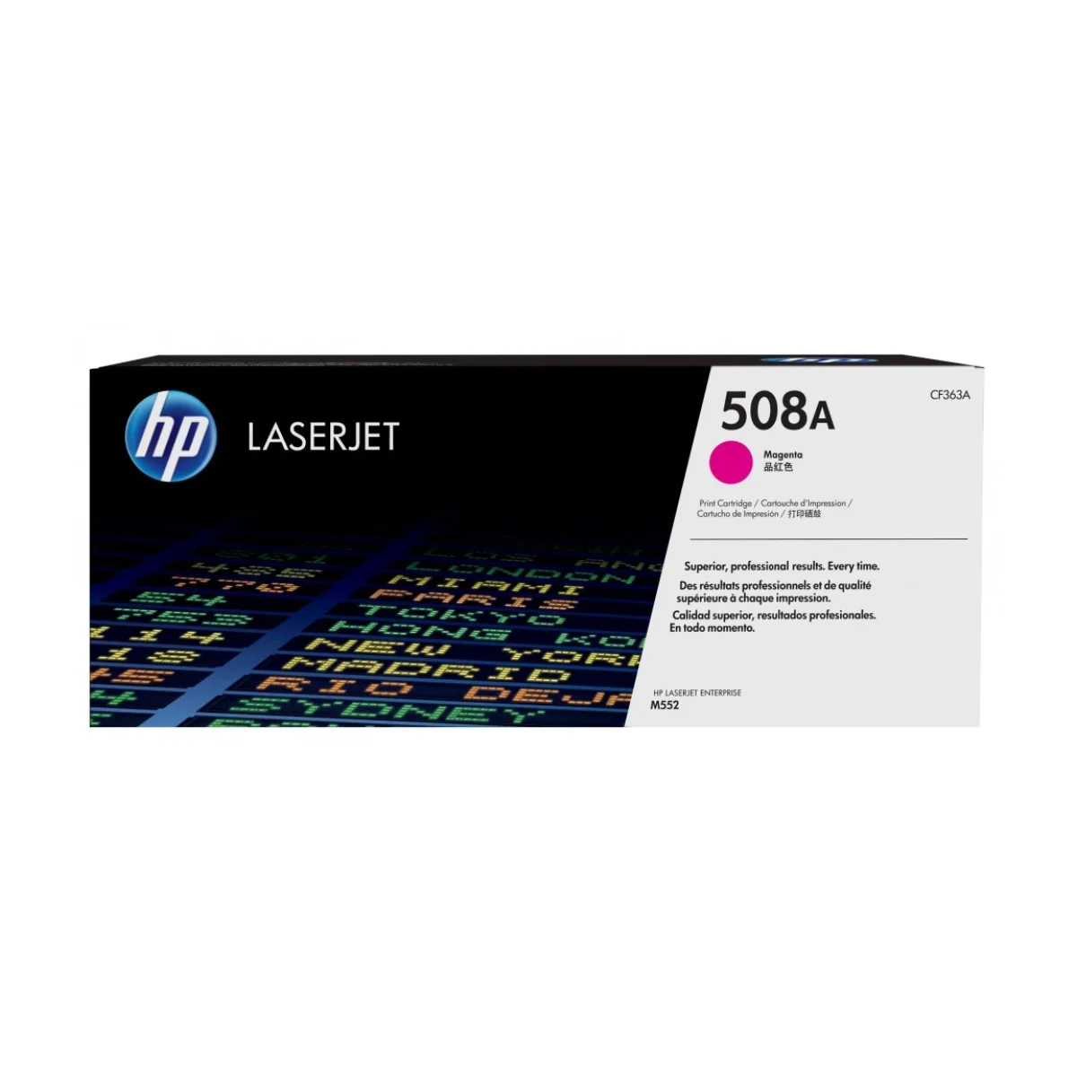 Cartucho De Toner Hp 508A Magenta Laserjet Original Cf363A CF363A