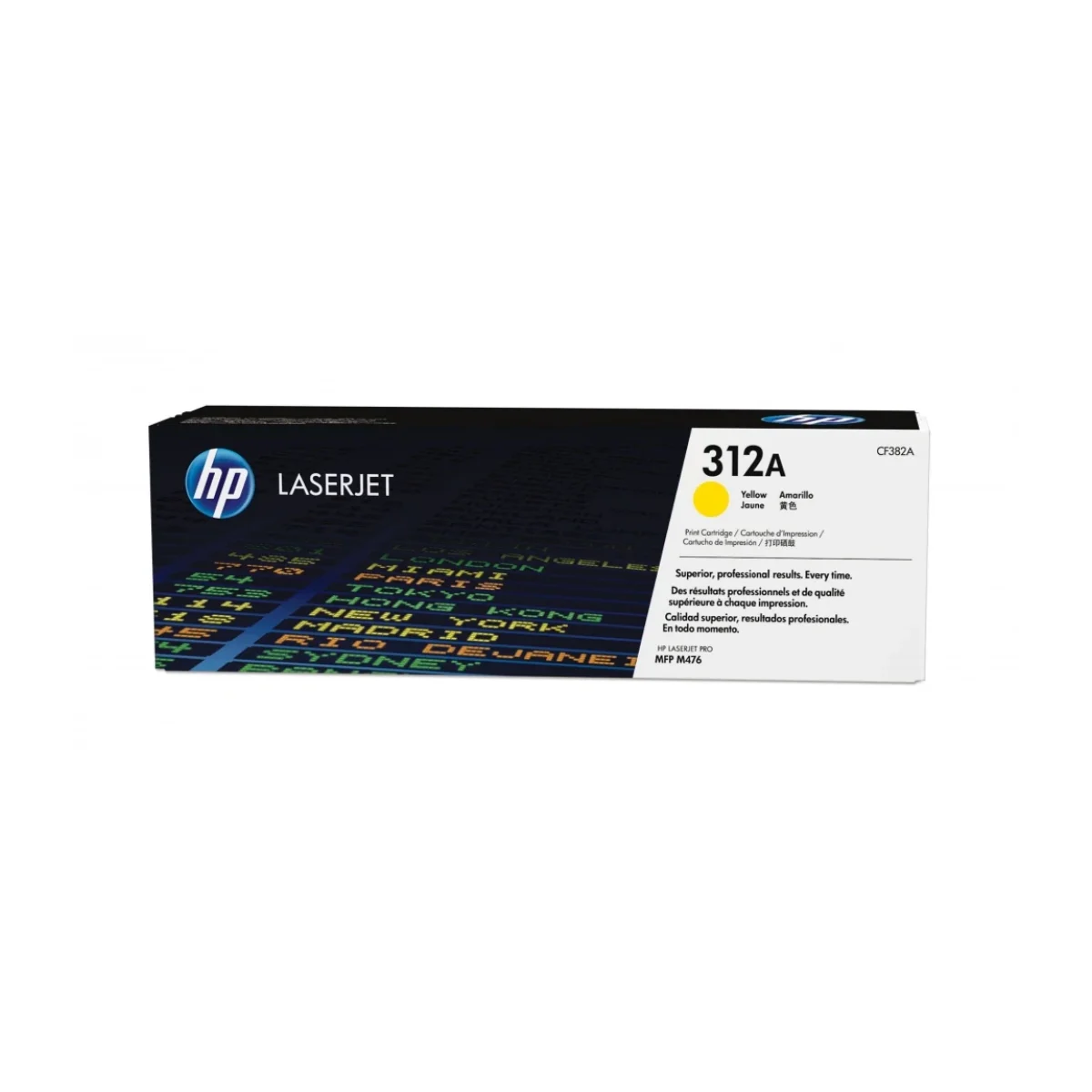 Cartucho de Toner HP 312A Amarillo LaserJet Original CF382A CF382A