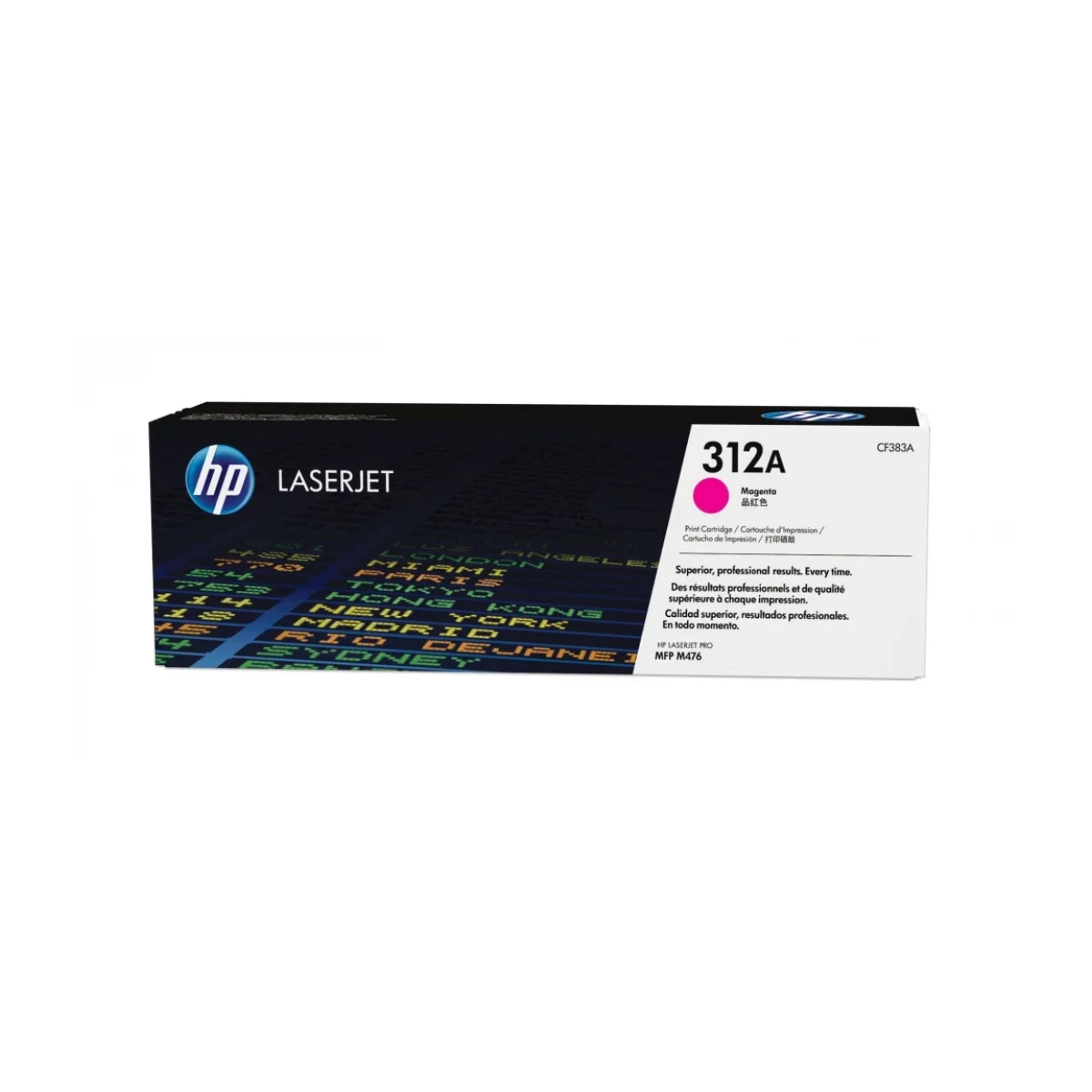 Cartucho De Toner Hp 312A Magenta Laserjet Original Cf383A CF383A