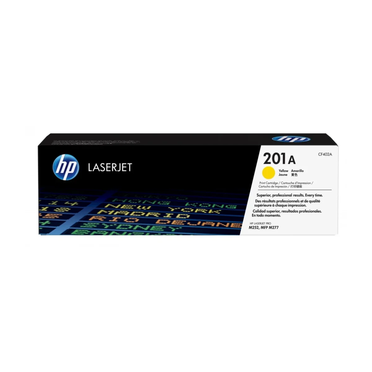 Cartucho De Toner Hp 201A Amarillo Laserjet Original Cf402A CF402A