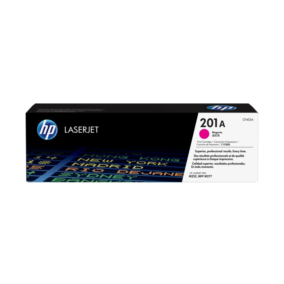 Cartucho De Toner Hp 201A Magenta Laserjet Original Cf403A CF403A