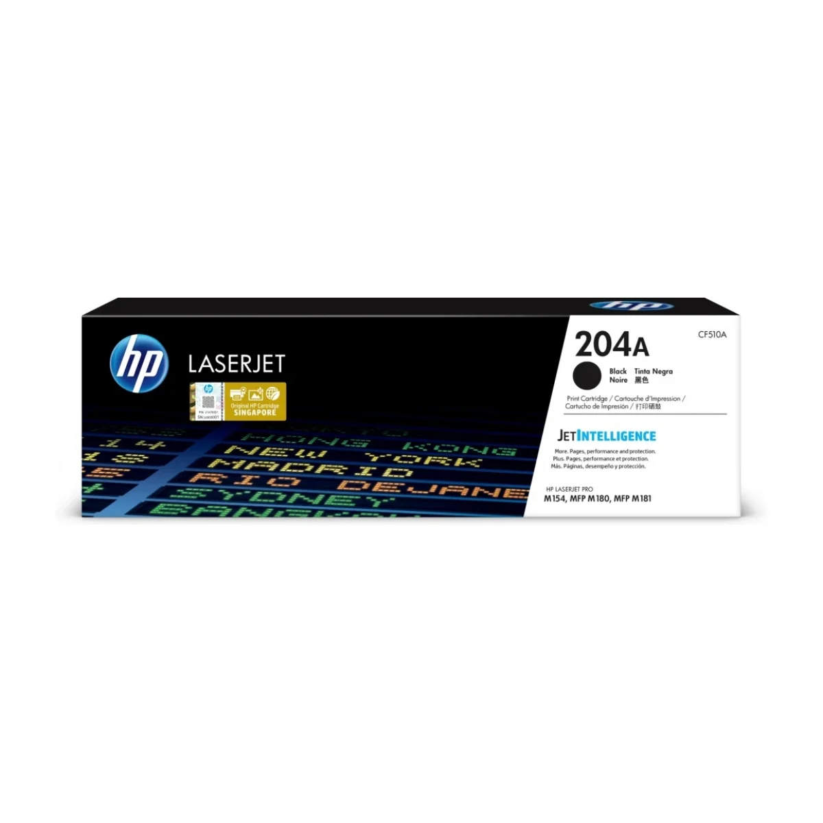 Cartucho De Toner Hp 204A Negro Laserjet Original Cf510A CF510A