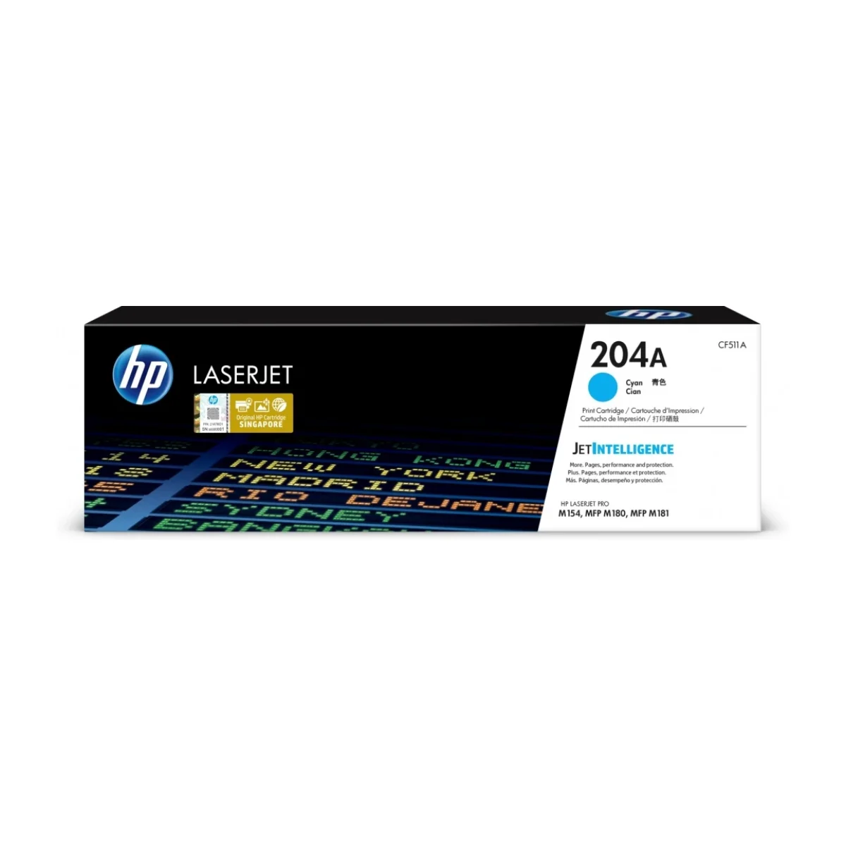 Cartucho De Toner Hp 204A Cian Laserjet Original Cf511A CF511A