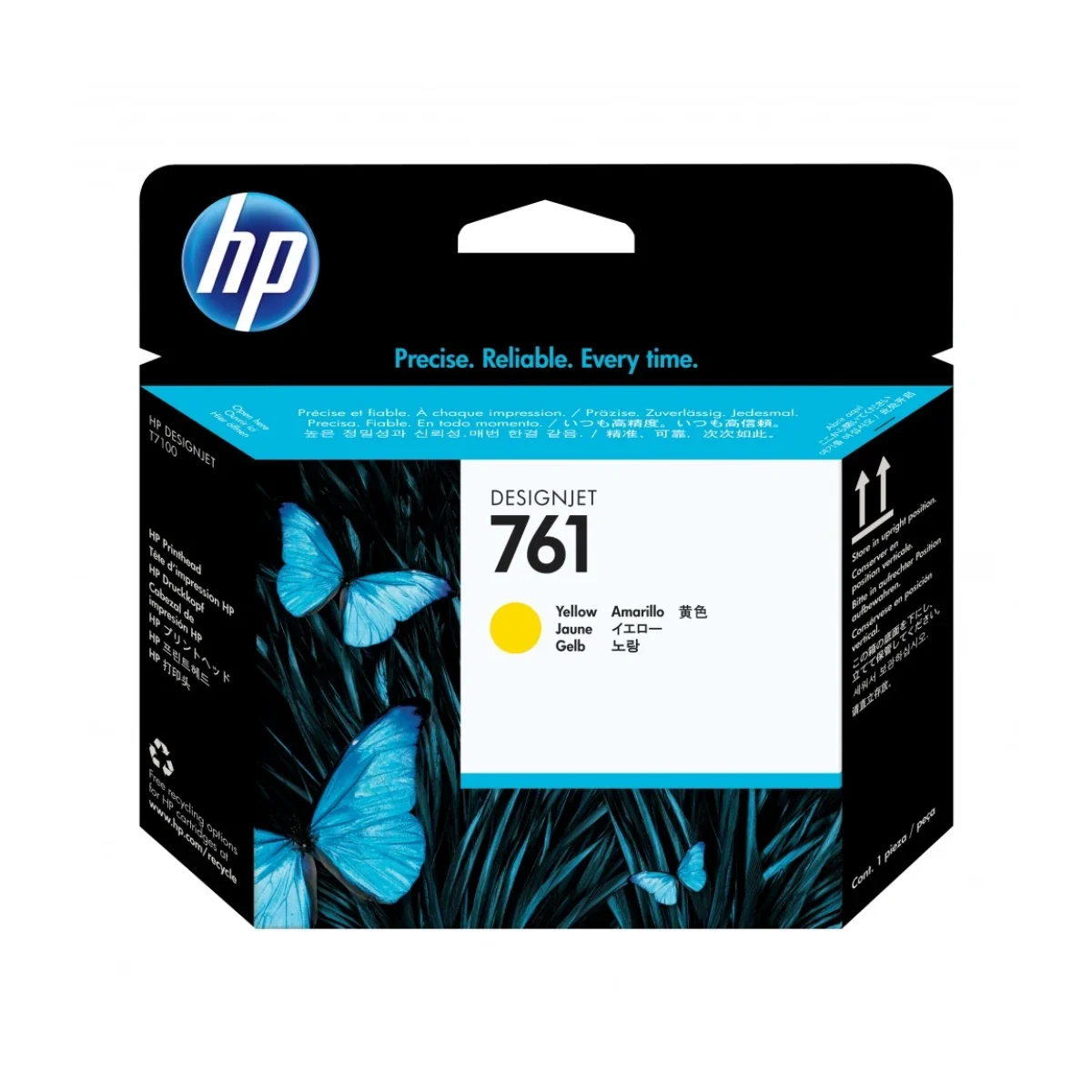 Cabezal De Impresion Hp 761 Amarillo Original Ch645A CH645A