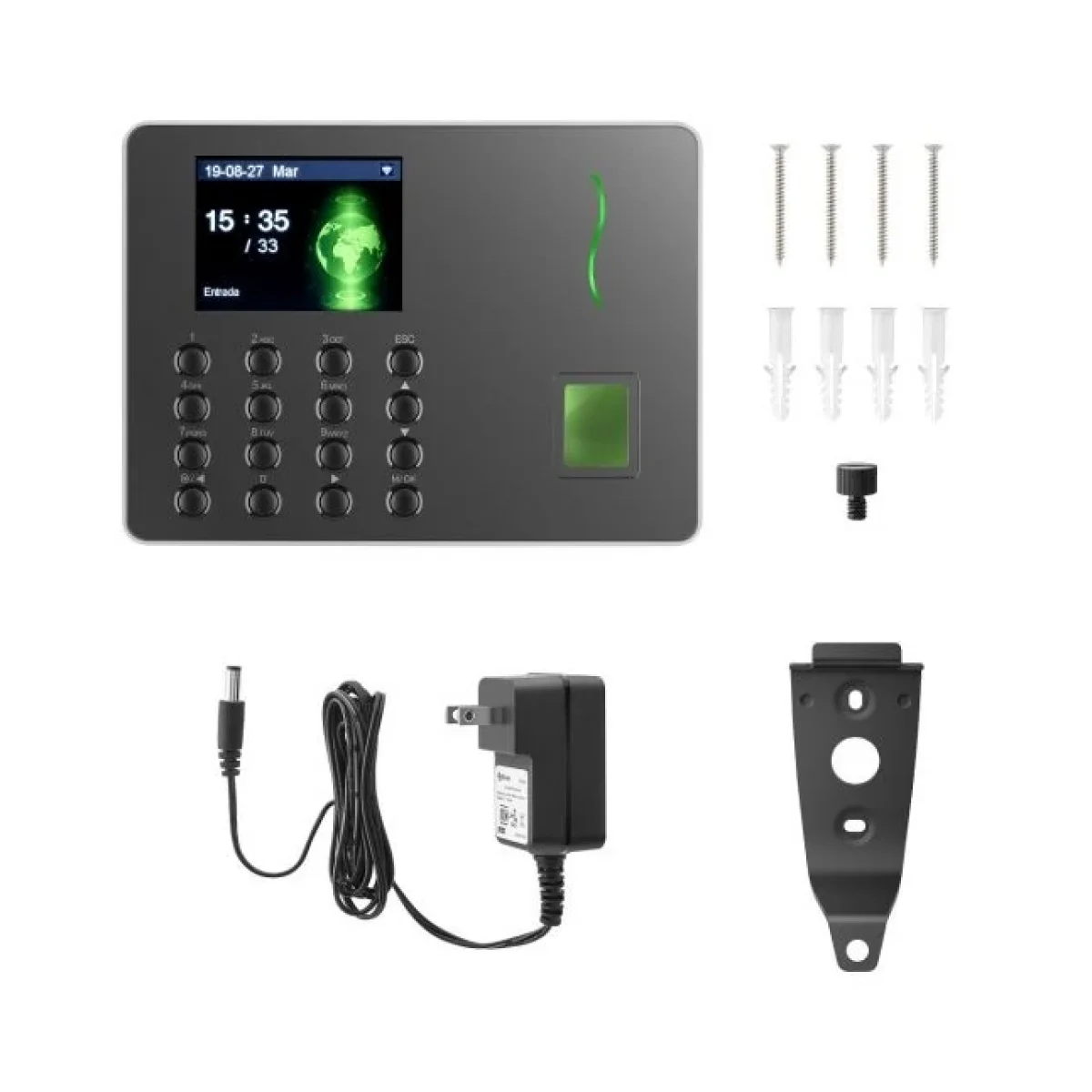 Control de Acceso Steren CLK-960 con Huella Digital para 1000 Usuarios