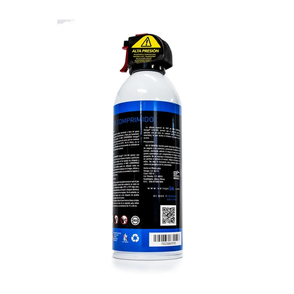 Aire Comprimido Vorago Cln 100 440Ml CLN 100