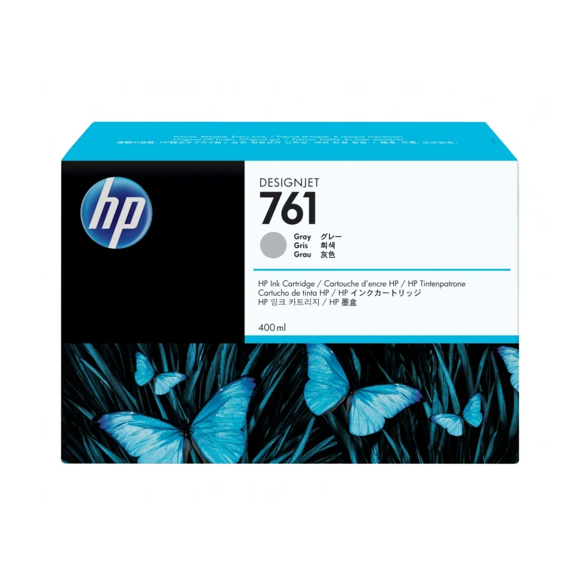 Cartucho de Tinta HP 761 Gris Original CM995A CM995A