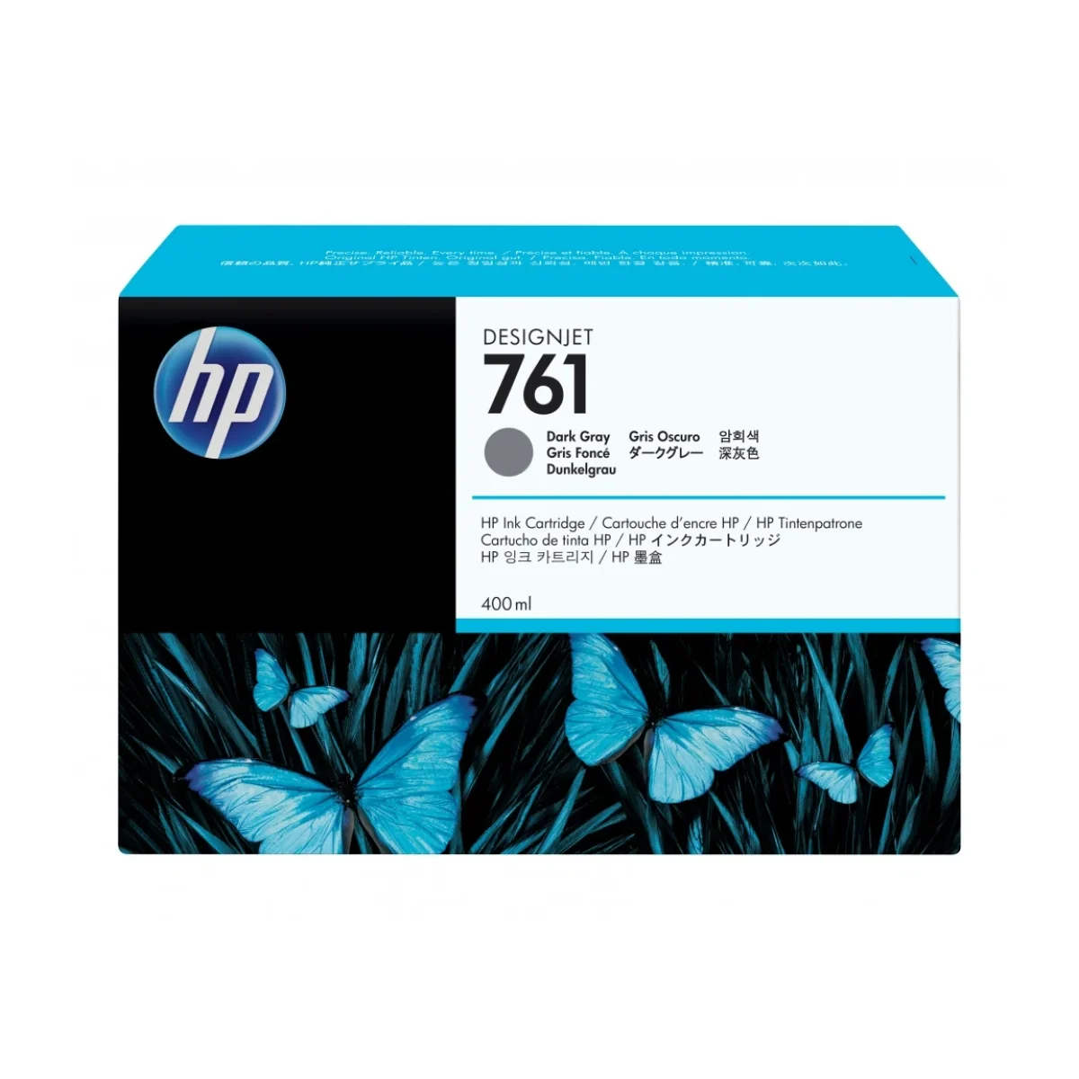 Cartucho de Tinta HP 761 Gris Oscuro Original CM996A CM996A