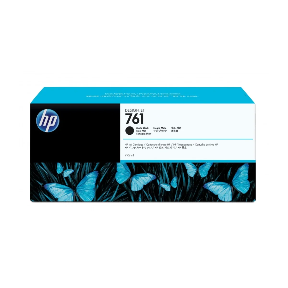 Cartucho de Tinta HP 761 Negro Mate Original CM997A CM997A