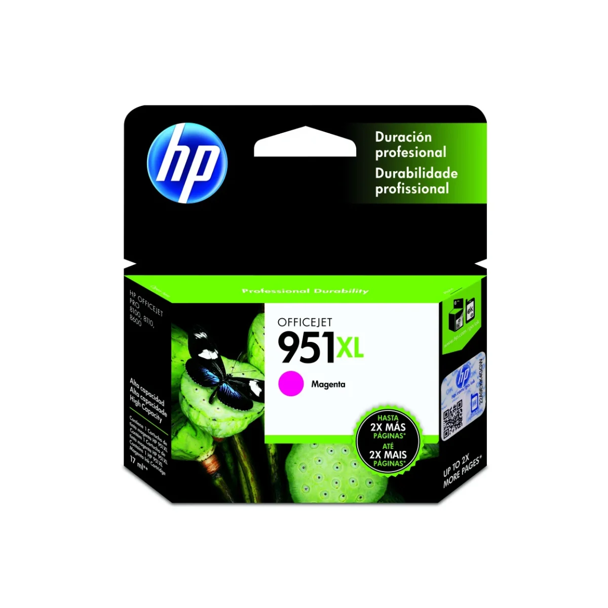 Cartucho De Tinta Hp 951Xl Magenta Original Cn047Al CN047AL