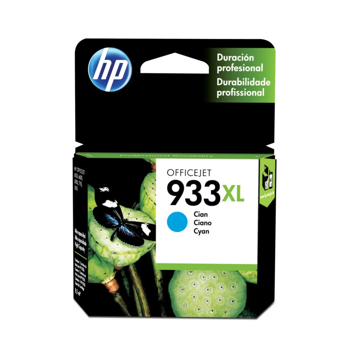 Cartucho De Tinta Hp 933Xl Cian Original Cn054Al CN054AL