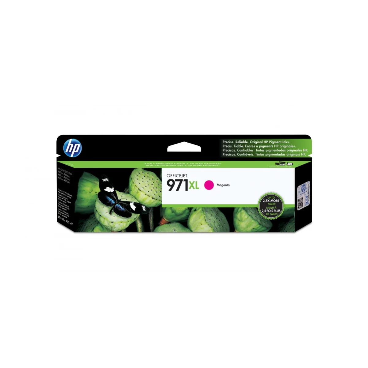 Cartucho De Tinta Hp 971Xl Magenta Original Cn627Am CN627AM