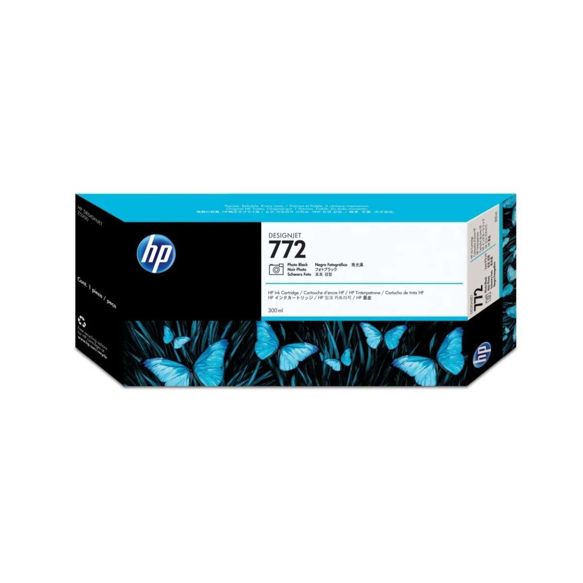 Cartucho De Tinta Hp 772 Negro Fotografico Original Cn633A CN633A