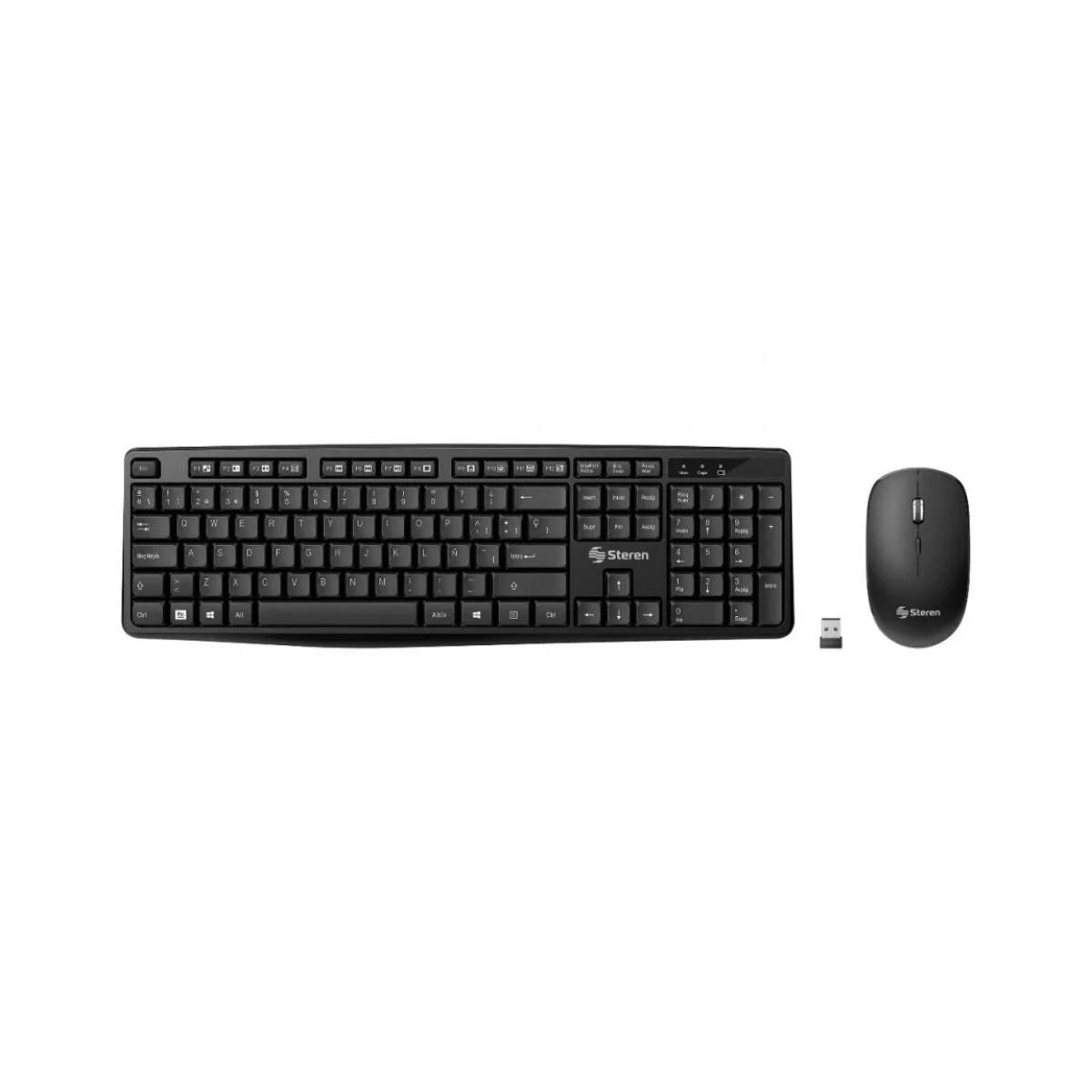 Kit Teclado y Mouse Steren COM 675 Inalambrico USB COM 675