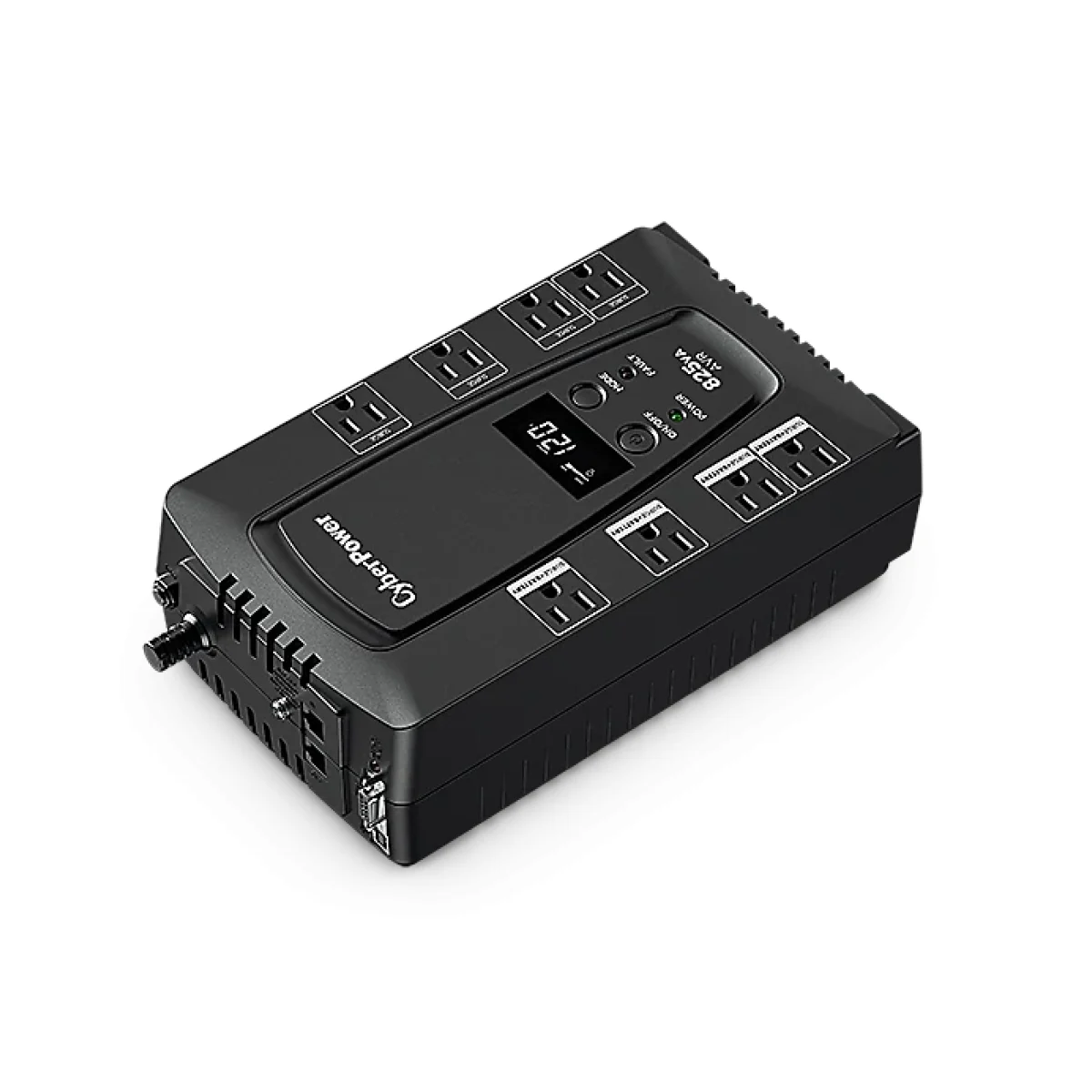 Ups Cyberpower 825Va 450W 8 Contactos Linea Interactiva Lcd Avr CP825AVRLCD