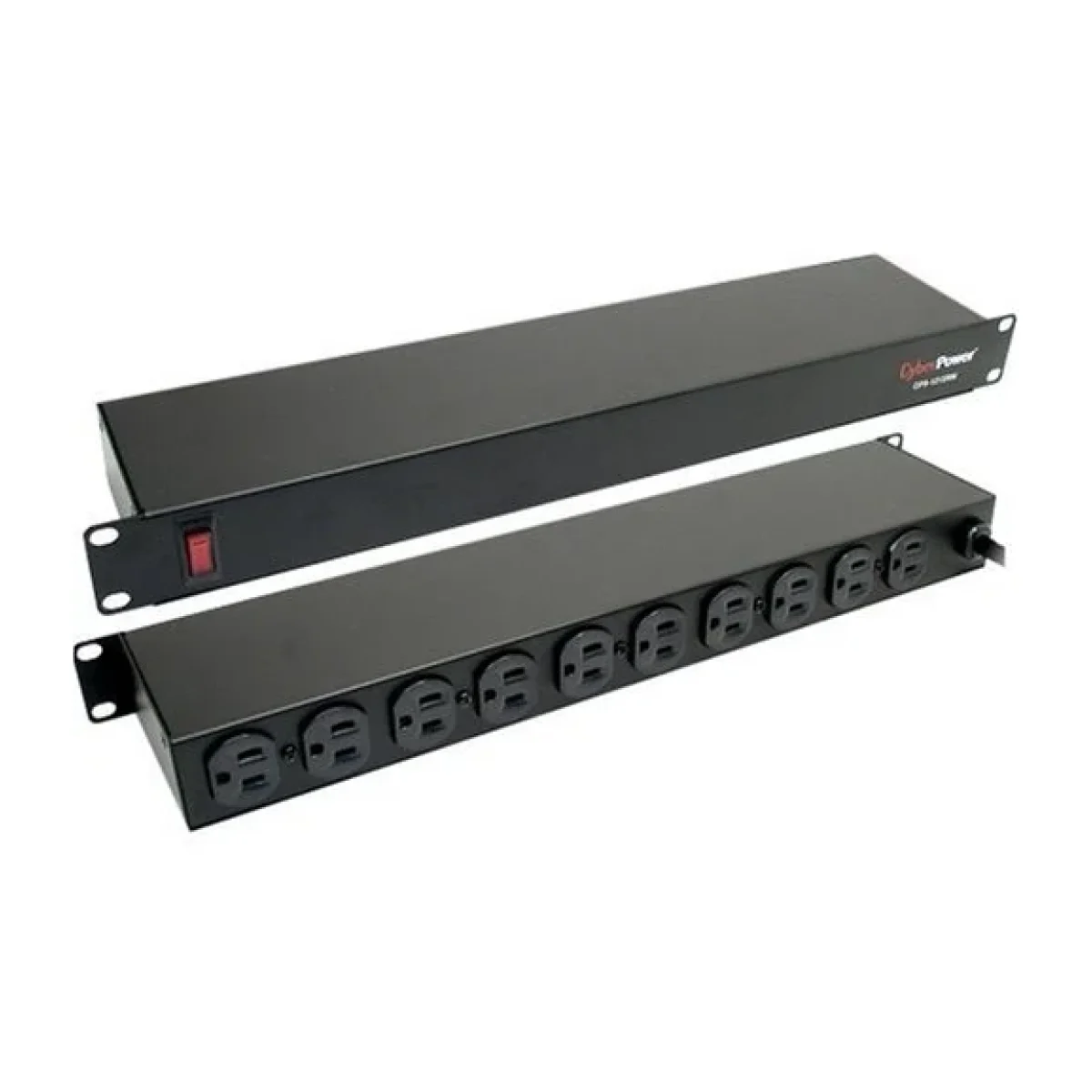 PDU CyberPower 10 Contactos NEMA 5 15R Fase unica 120V 15A CPS1215RM