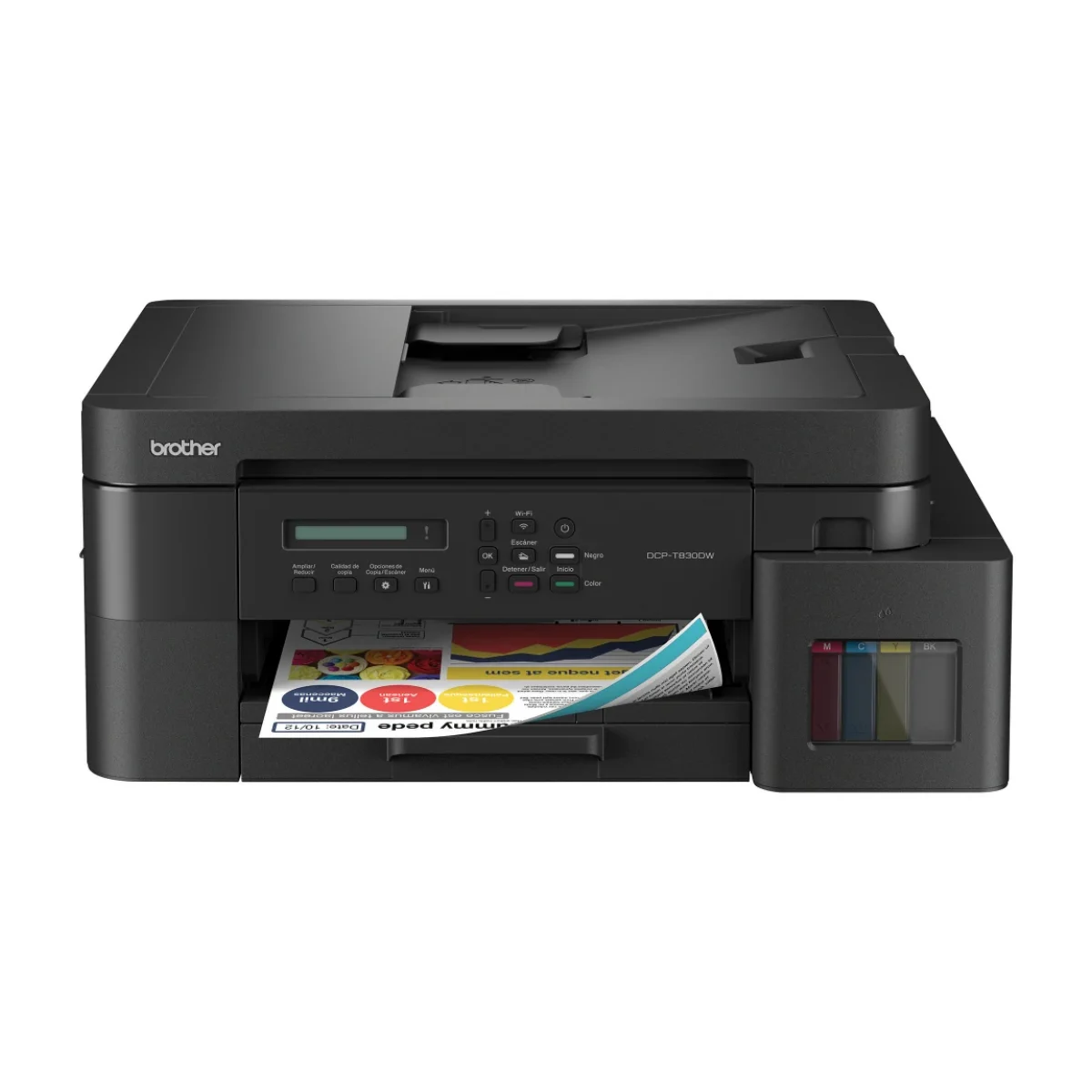 Multifuncional Brother DCP T830DW 30ppm Negro 26pp DCPT830DW