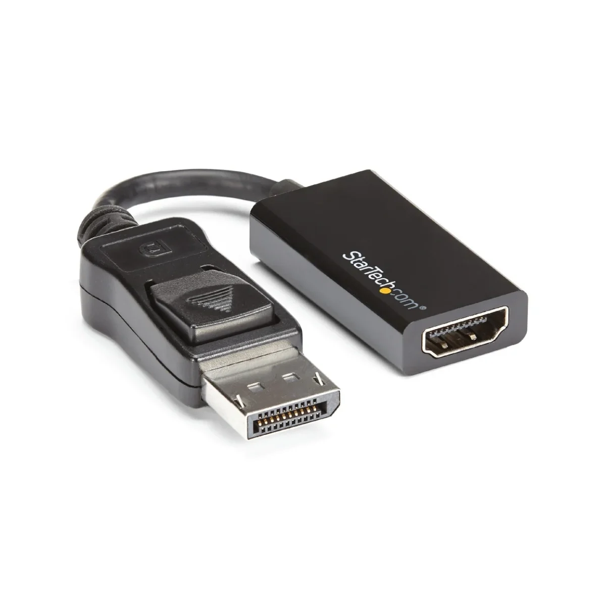 Adaptador de Video StarTechcom DisplayPort a HDMI 4K 60Hz Negro DP2HD4K60S