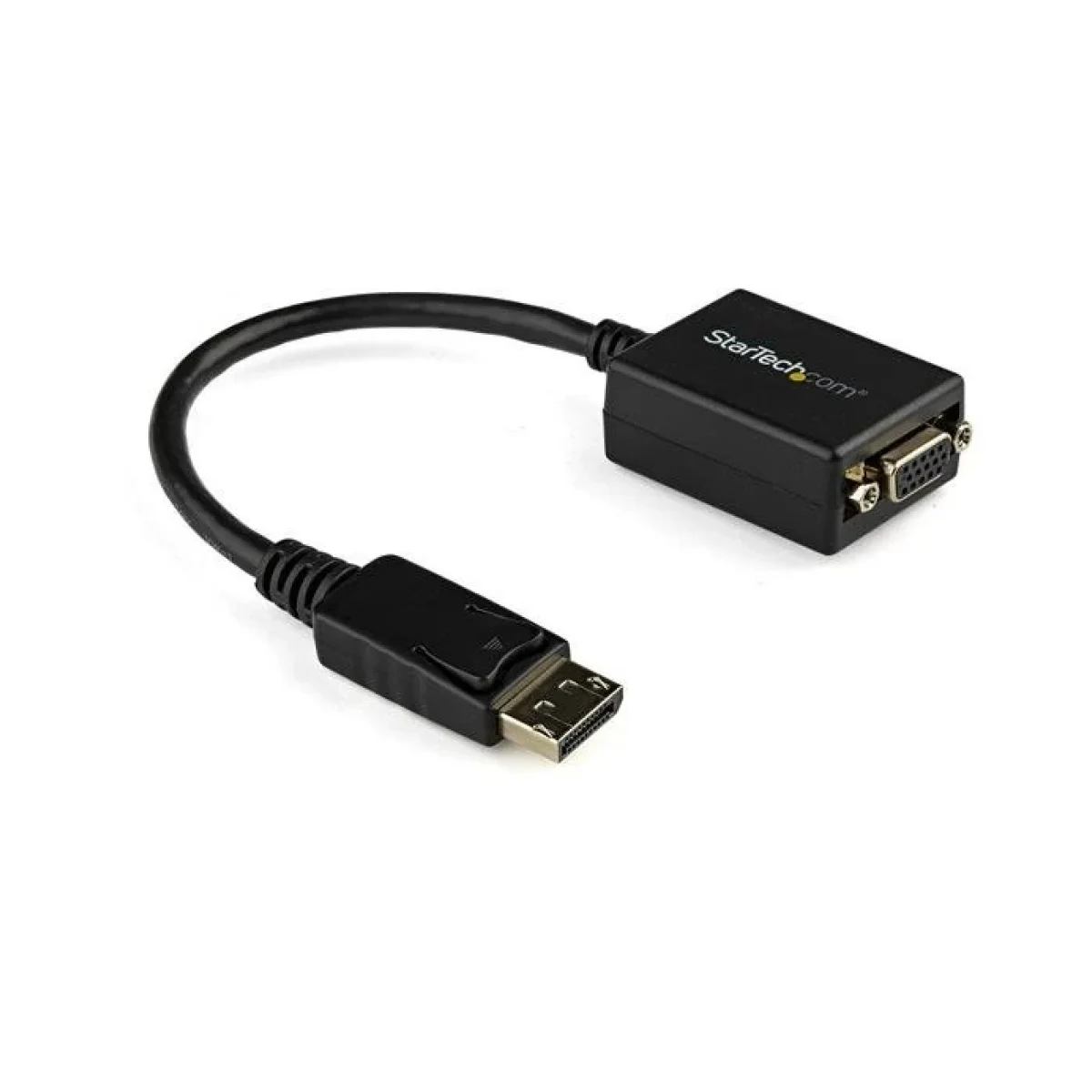 Convertidor StarTechcom DP2VGA2 DisplayPort Macho a VGA Hembra Negro DP2VGA2