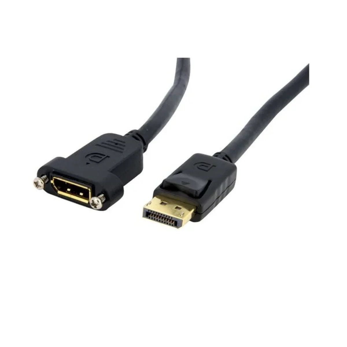 Cable StarTechcom DisplayPort para Montaje en Panel Hembra a Macho 91cm DPPNLFM3