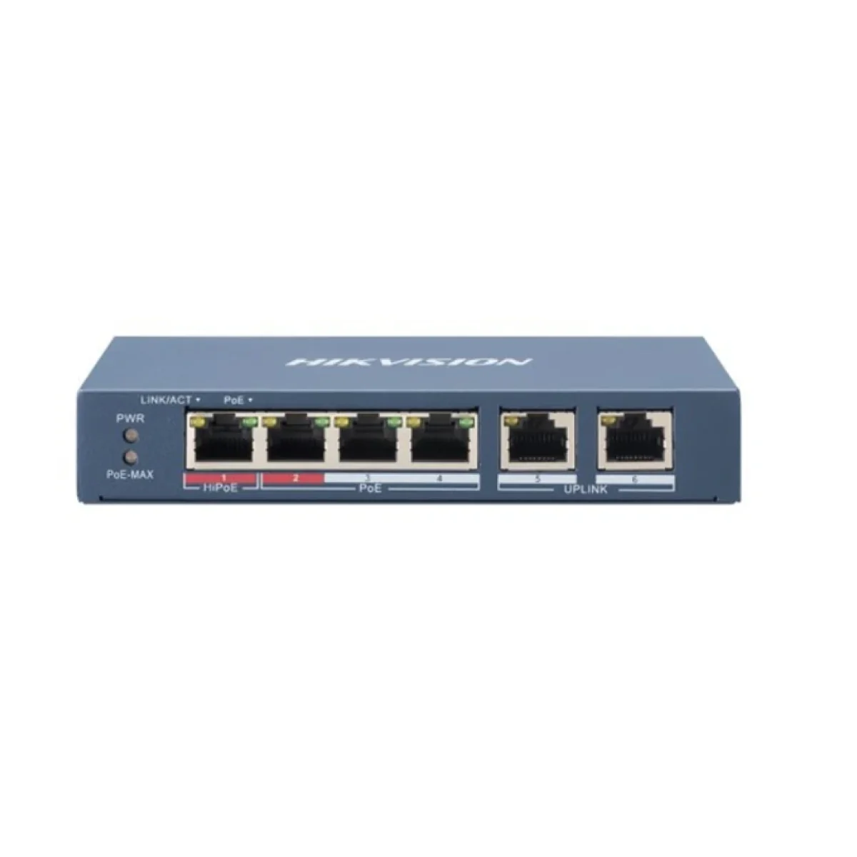 Switch HIKVISION DS 3E0106HP E 6 Puertos Fast Ethernet No Gestionado DS 3E0106HP E